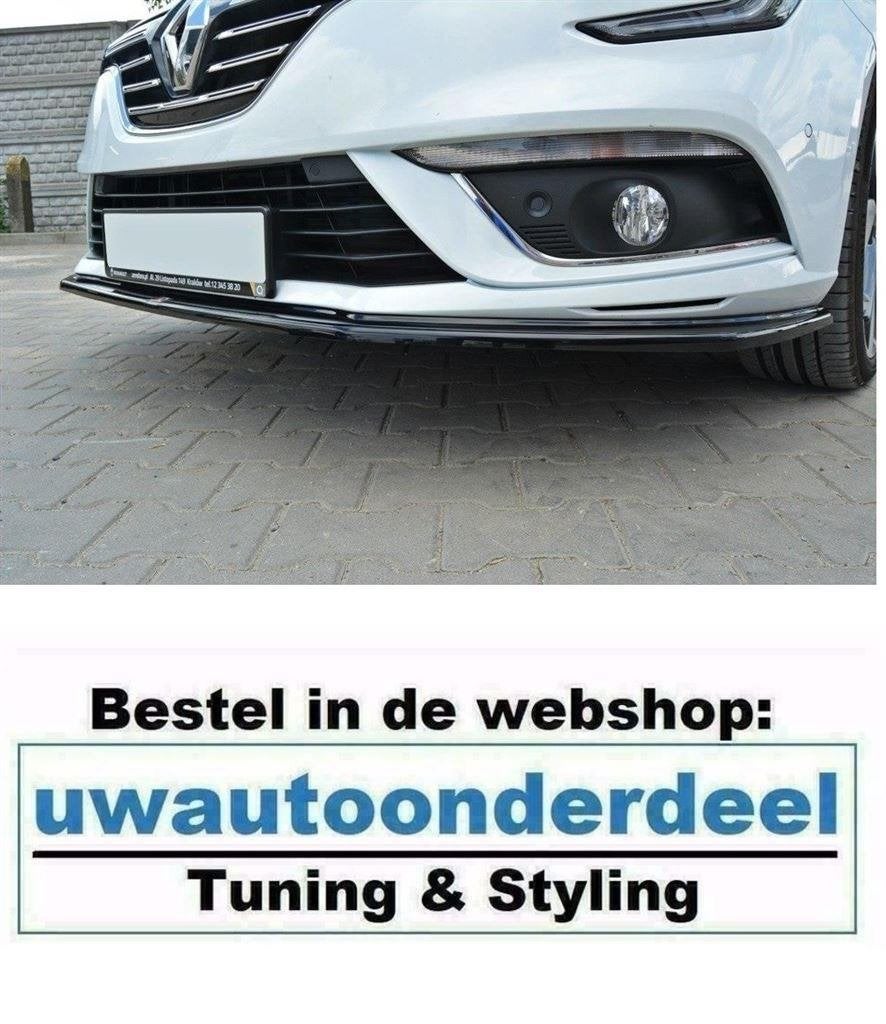Maxton Design Spoiler Lip Splitter Voor Renault Megane 4, Verzenden, Automotive Parts, A.parts@hotmail.nl, Trasmolenlaan 12 3447 GZ Woerden