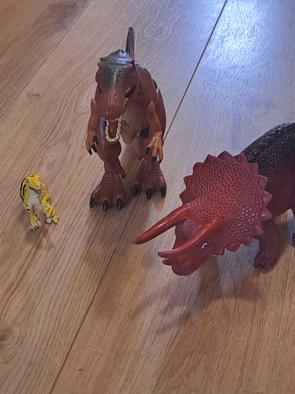 Dinosaurus speelgoed set - 3 stuks, Ophalen of Verzenden, Gebruikt