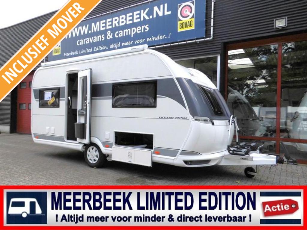 Hobby Excellent Edition 460 UFE 4309,=KORTING BC260+THULE, Caravans en Kamperen, Caravans, tot en met 4, 1000 - 1250 kg, Rondzit