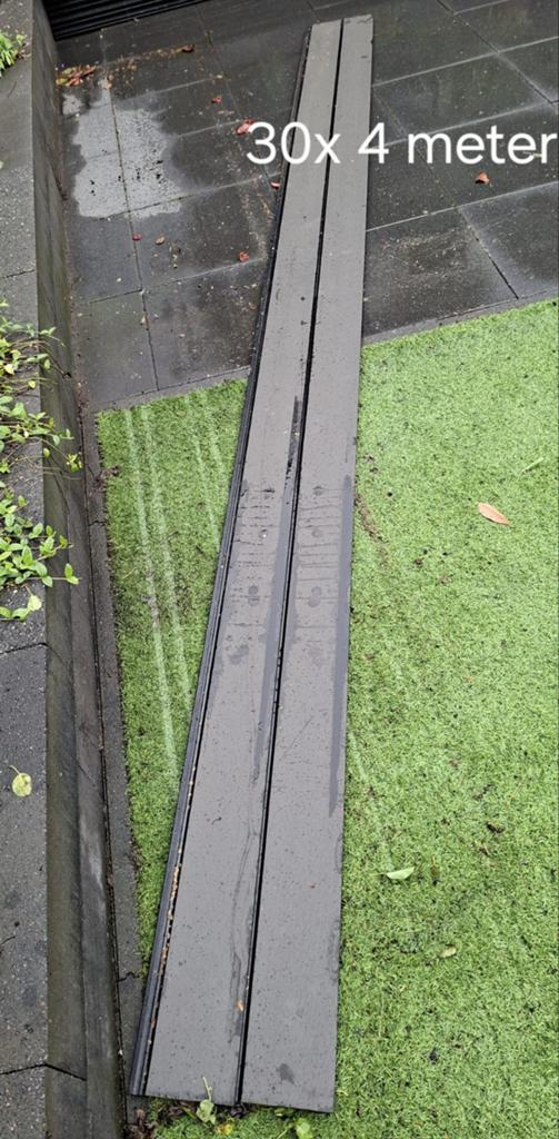 Composiet vlonderplanken - 30x 4m en 16x 1.2m, Ophalen of Verzenden, Nieuw, Composiet