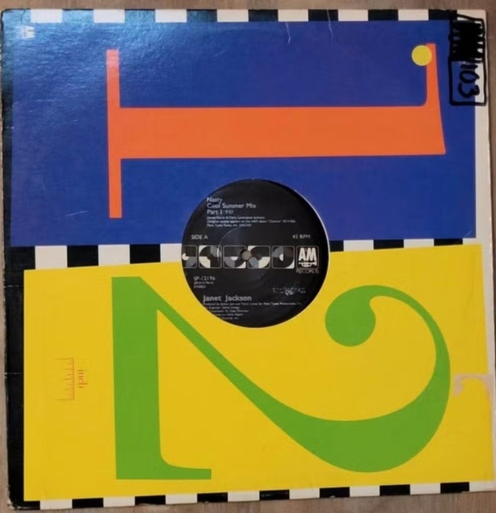 Janet Jackson  - Nasty, Ophalen of Verzenden, Zo goed als nieuw, 12 inch, R&B