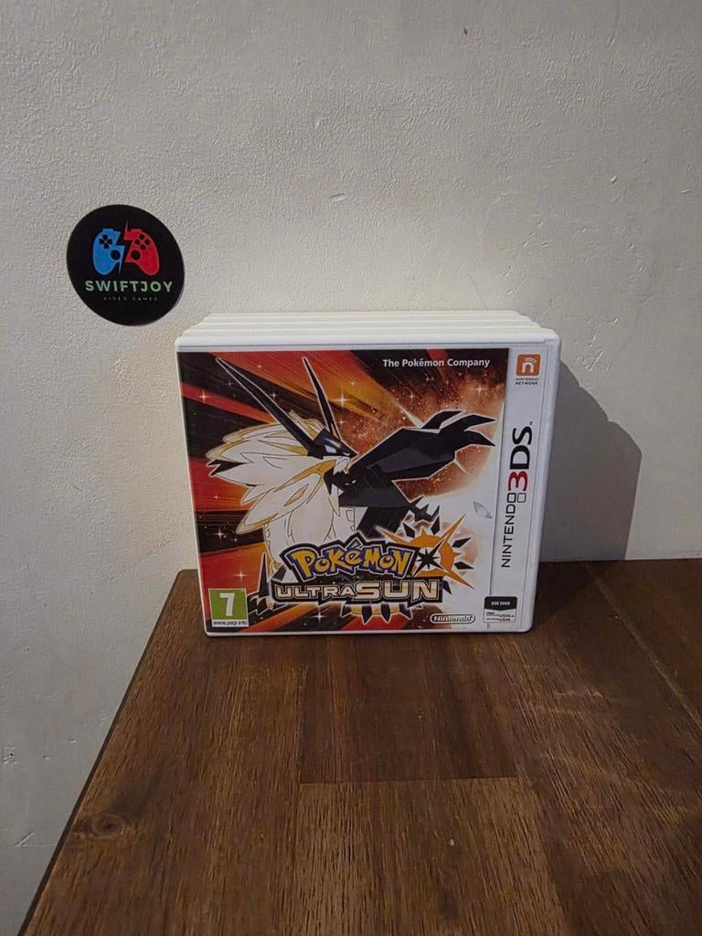 Pokemon Ultra Sun Compleet 4 stuks, ., 1 speler, Ophalen of Verzenden, Zo goed als nieuw