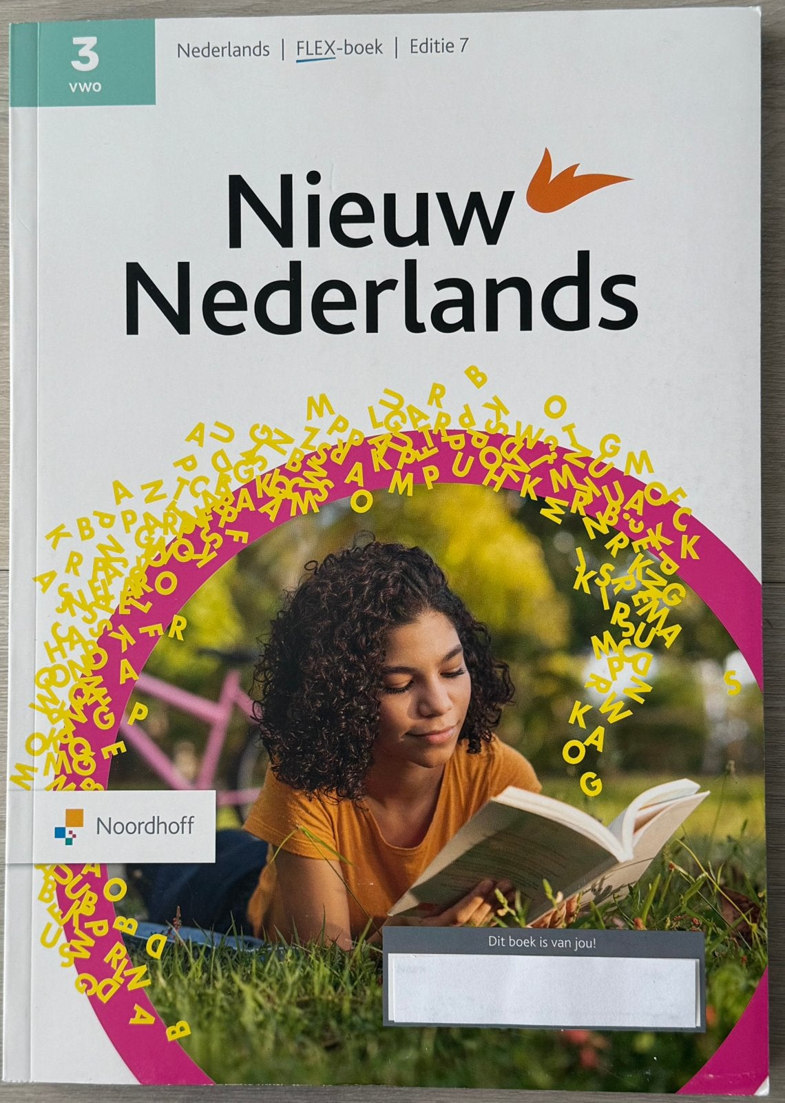 Flex boek Nederlands 3 VWO - Nieuw Nederlands, Boeken, Ophalen of Verzenden, Zo goed als nieuw, VWO, Nederlands