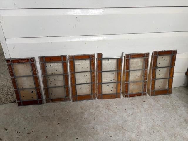 Glas in lood, Ophalen