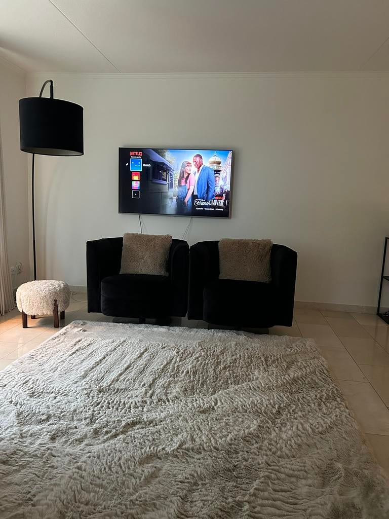 Fauteuils, Huis en Inrichting, Fauteuils, Ophalen, 75 tot 100 cm, Zo goed als nieuw, Stof