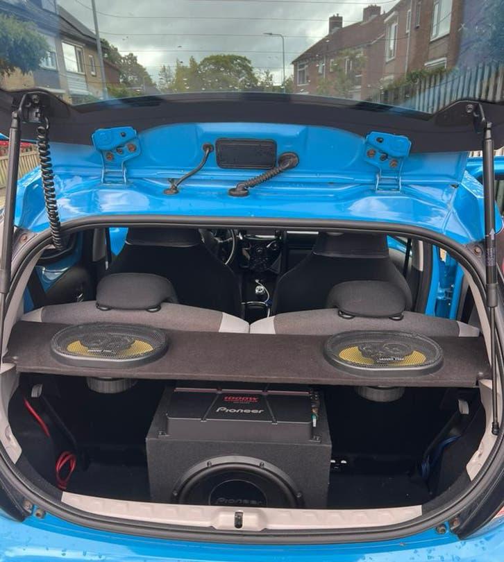 Speakerset auto, Ophalen, Zo goed als nieuw