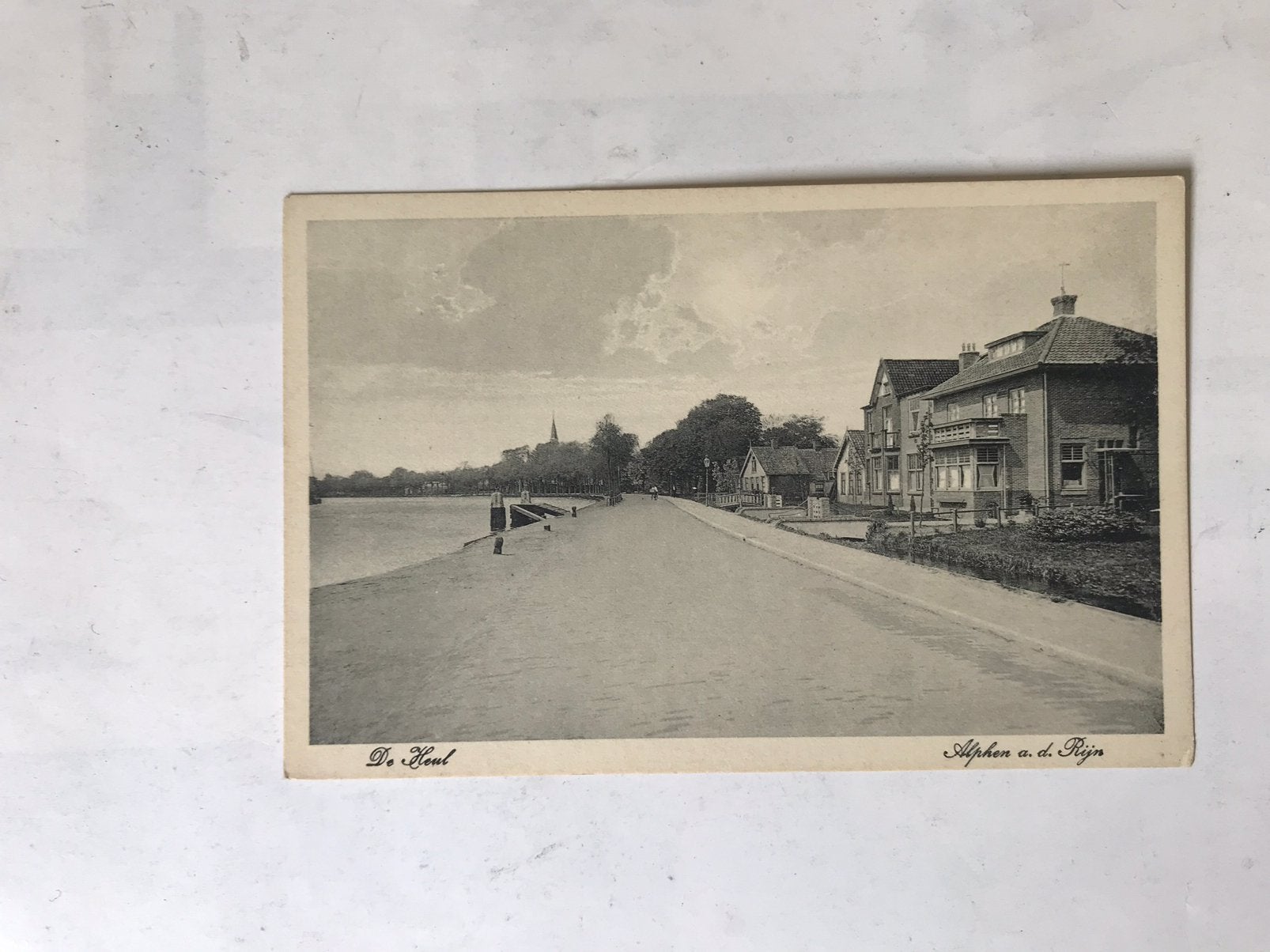 Ansicht: Alphen a.d. Rijn: De Heul., Ophalen of Verzenden, 1940 tot 1960, Ongelopen, Zuid-Holland