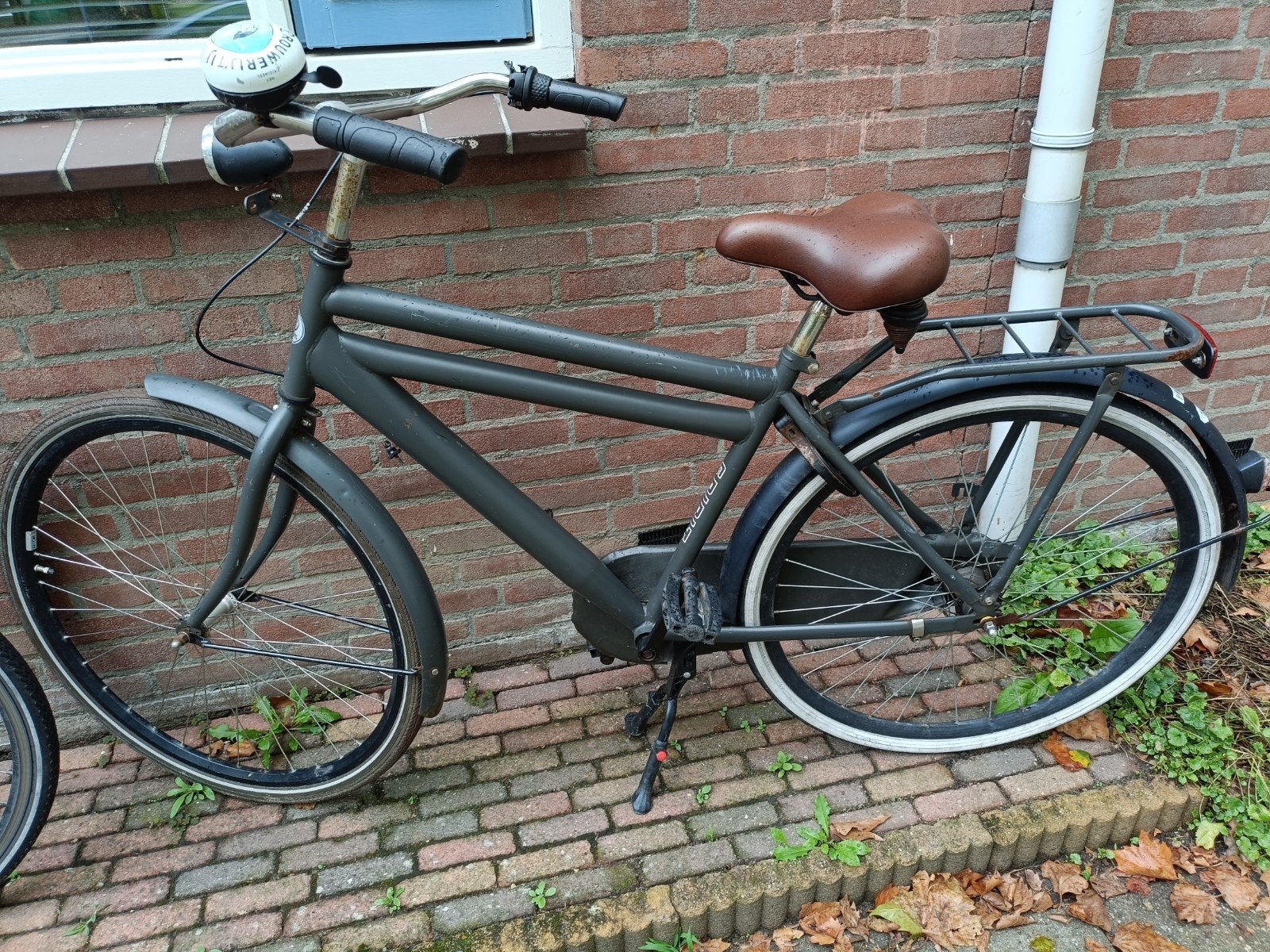 Spirit herenfiets - Gebruikt, maar functioneel, Terugtraprem, Ophalen, Overige merken, 53 tot 56 cm