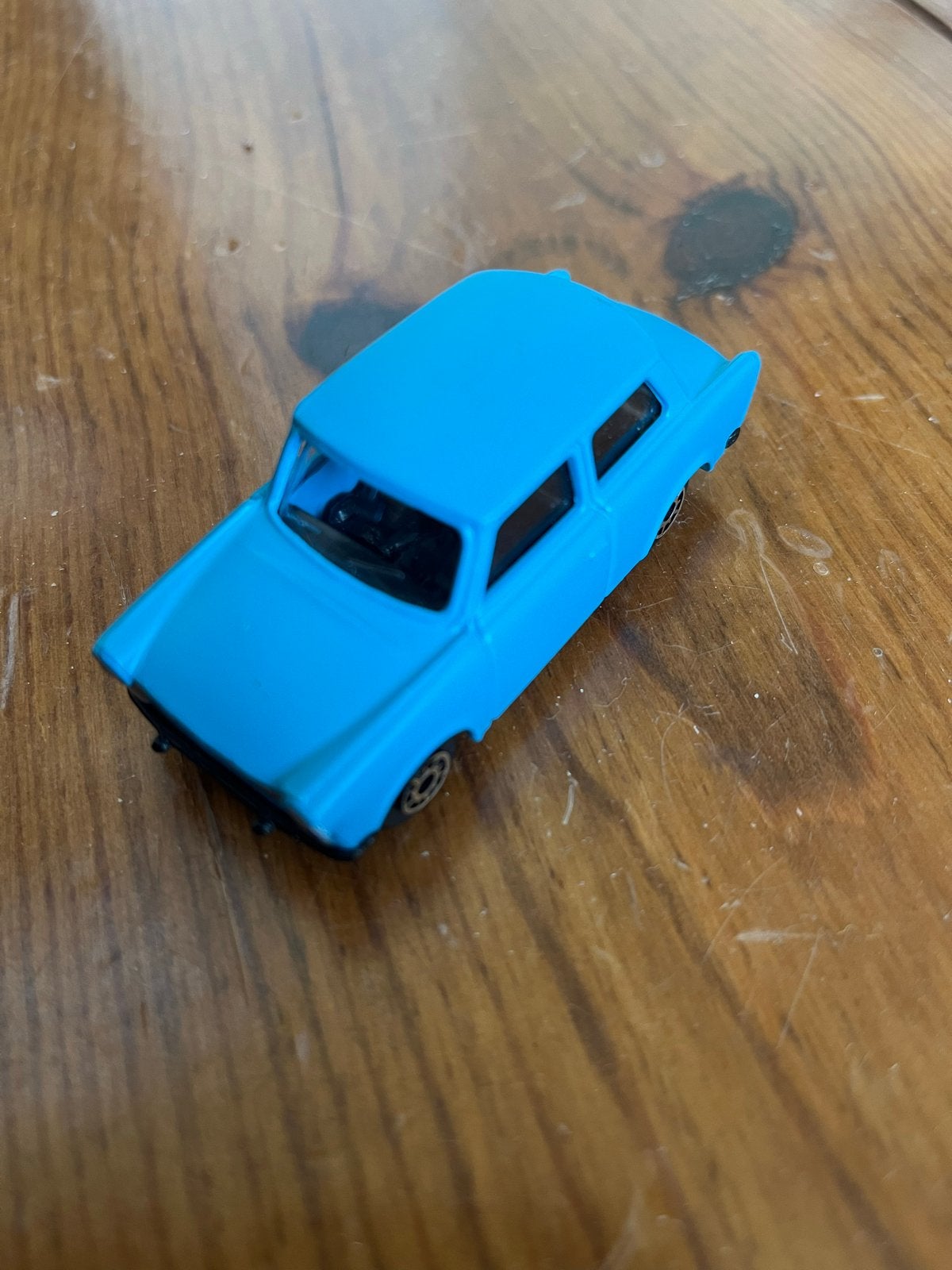 Blauwe Trabant speelgoedauto - Zo goed als nieuw, Ophalen of Verzenden, Zo goed als nieuw, Auto