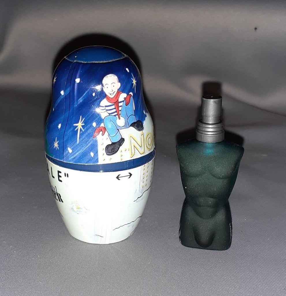 Luxe parfum mini - Jean Paul gaultier Babuska, Ophalen of Verzenden, Zo goed als nieuw, Miniatuur, Gevuld