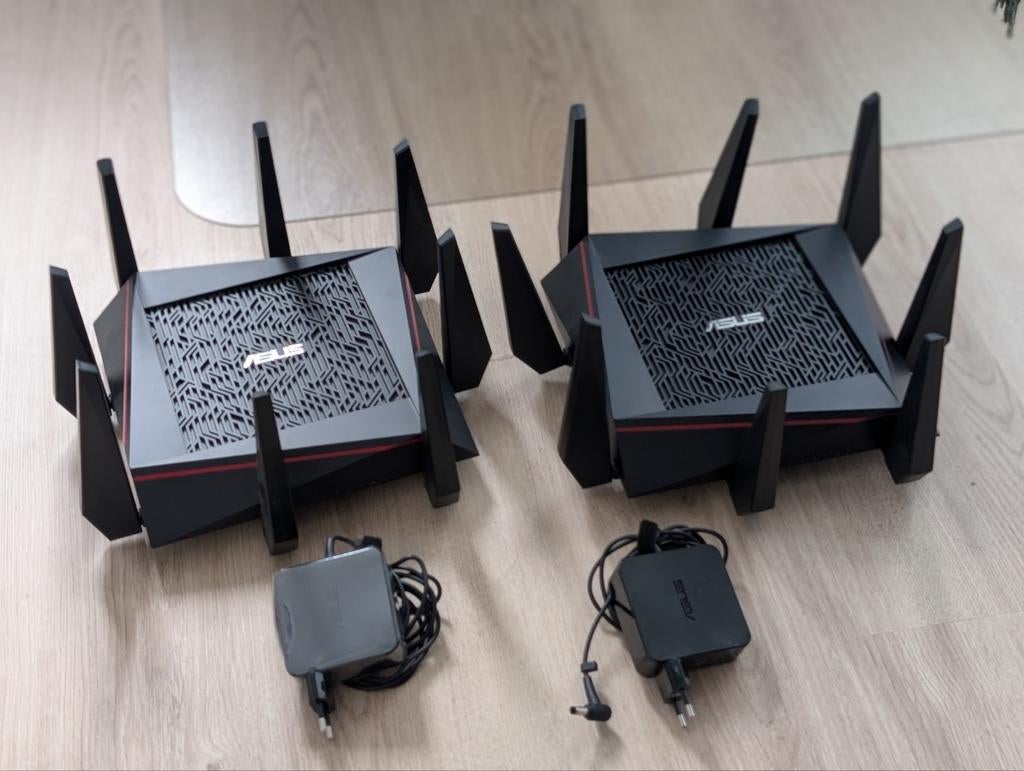 Asus rt ac3500 routers, Computers en Software, Ophalen of Verzenden, Zo goed als nieuw, Asus RT