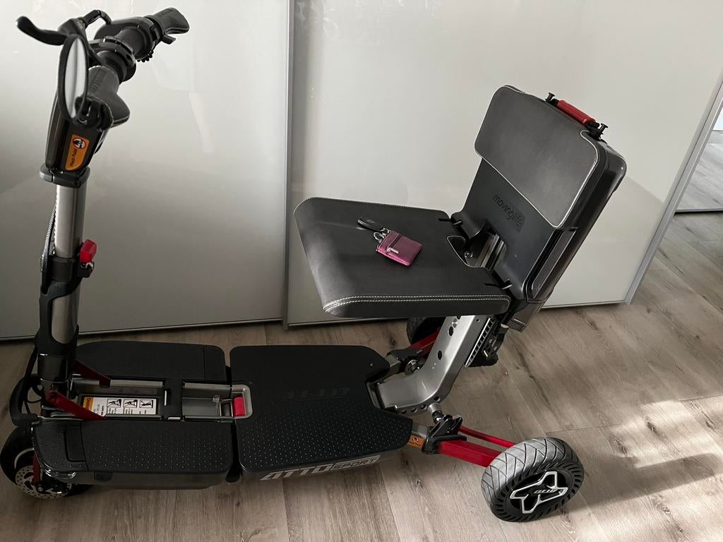 Atto Movinglife sport scootmobiel met accu en garantie, Ophalen, Zo goed als nieuw