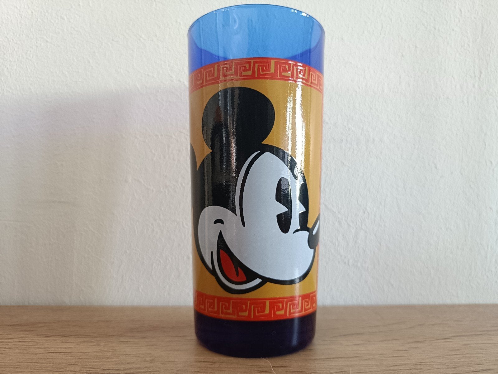 Longdrinkglas Mickey, Ophalen of Verzenden, Mickey Mouse, Beeldje of Figuurtje