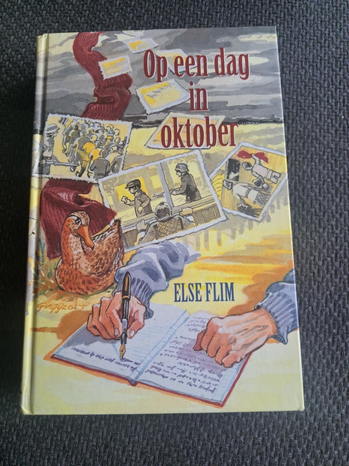 op een dag in oktober else flim, Boeken, Ophalen of Verzenden, Gelezen, Else flim