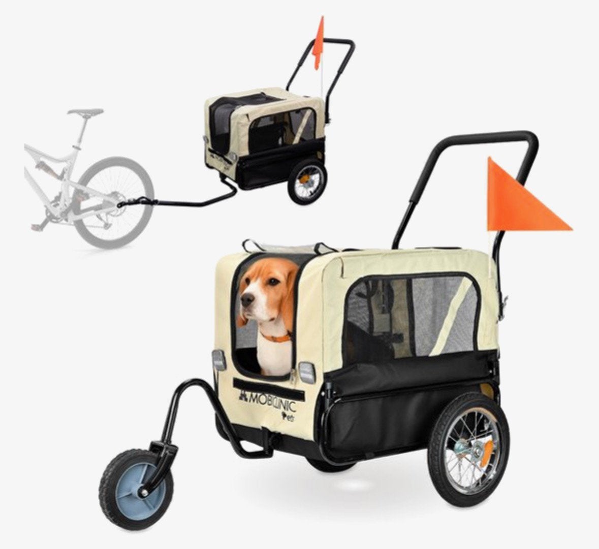 Honden kar, Ophalen, Zo goed als nieuw, Hondenkar