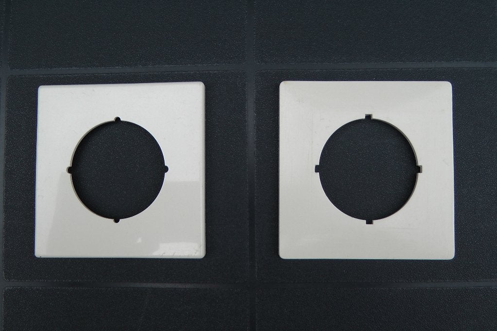 Frontjes (Afdekramen) voor telefoon inbouw wandcontactdoos, Ophalen of Verzenden, Zo goed als nieuw