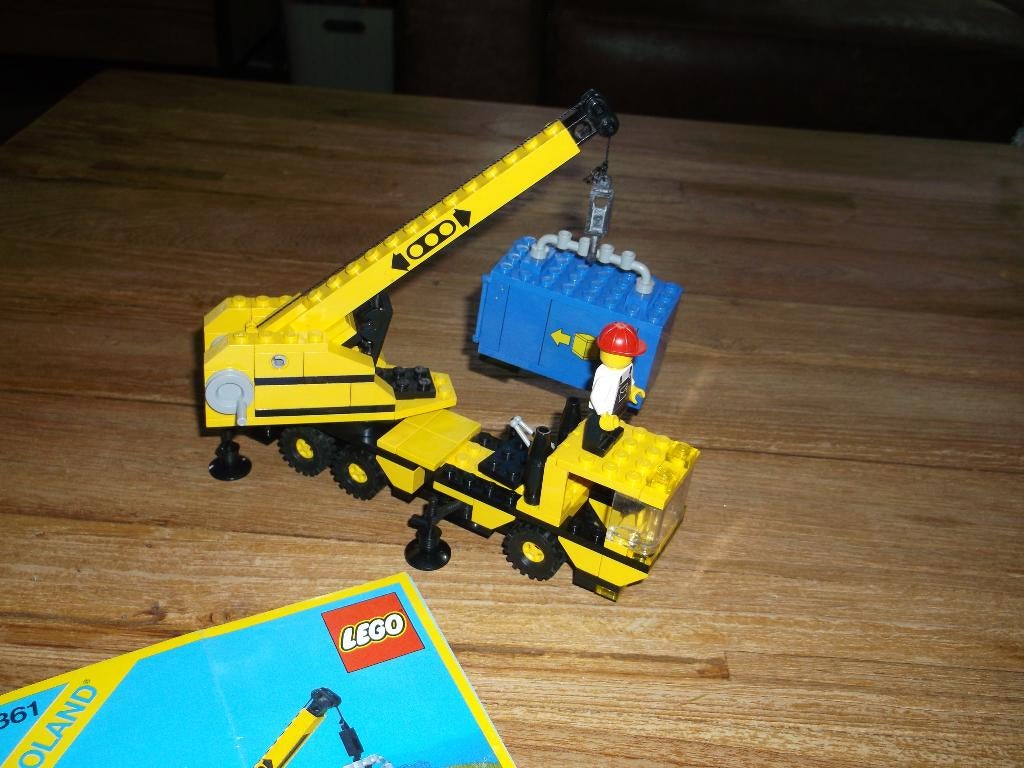 lego 6361 Mobile Crane, Gebruikt, Lego, Ophalen of Verzenden, Complete set