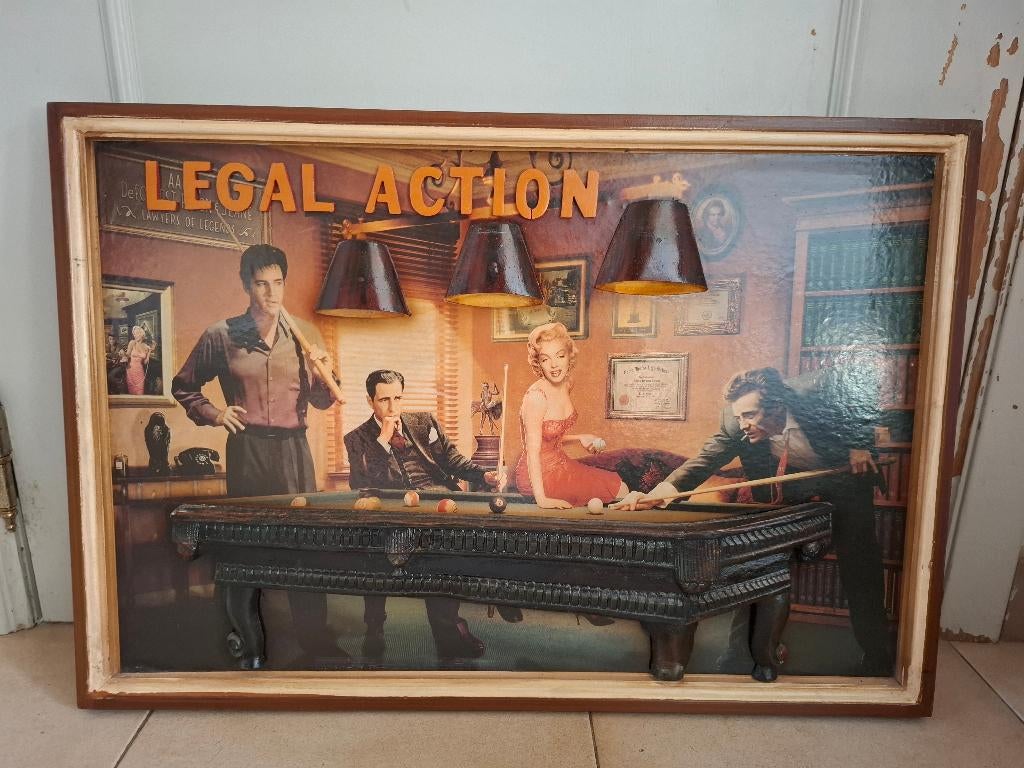 authentiek houten pubbord Biljart, Pool & Snoocker, Ophalen of Verzenden