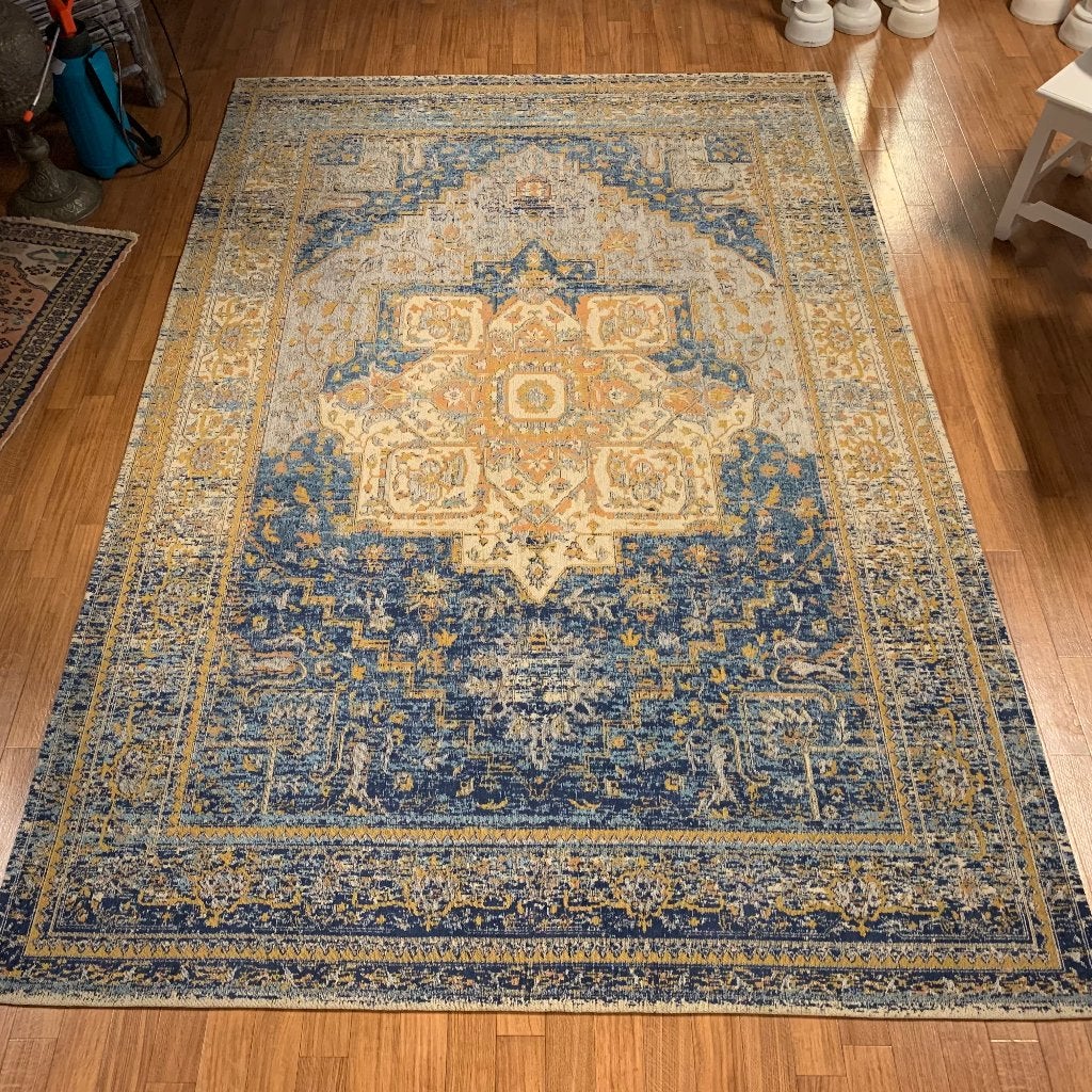 vintage vloerkleed heriz tapijt 290 x 190 cm Gratis bezorgd, TTM Wonen, Meubels – (Perzische) Tapijten en Woonaccessoires, Taag 63, 2491 CS, Den Haag (Forepark)