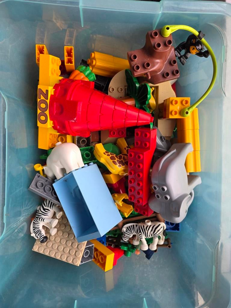 Grote partij diverse bouwstenen (Lego Duplo, K'nex, etc.), Ophalen of Verzenden, Gebruikt, Overige merken