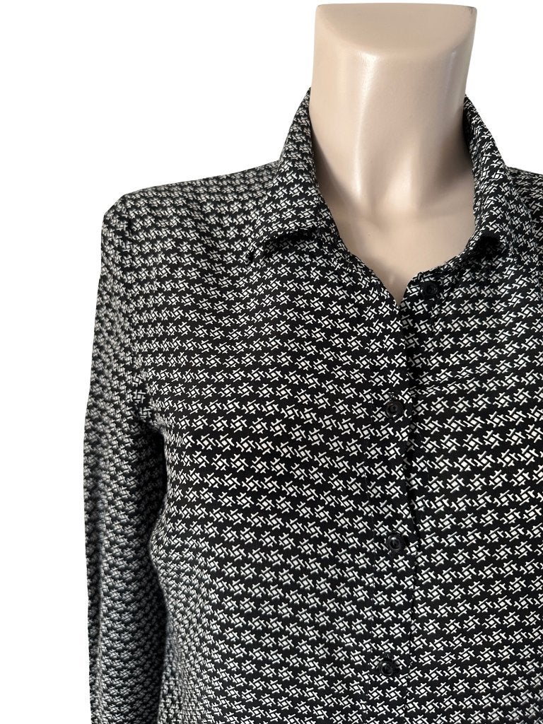 Patrizia Pepe blouse M, Kleding | Dames, Maat 38/40 (M), Zwart, Ophalen of Verzenden, Zo goed als nieuw