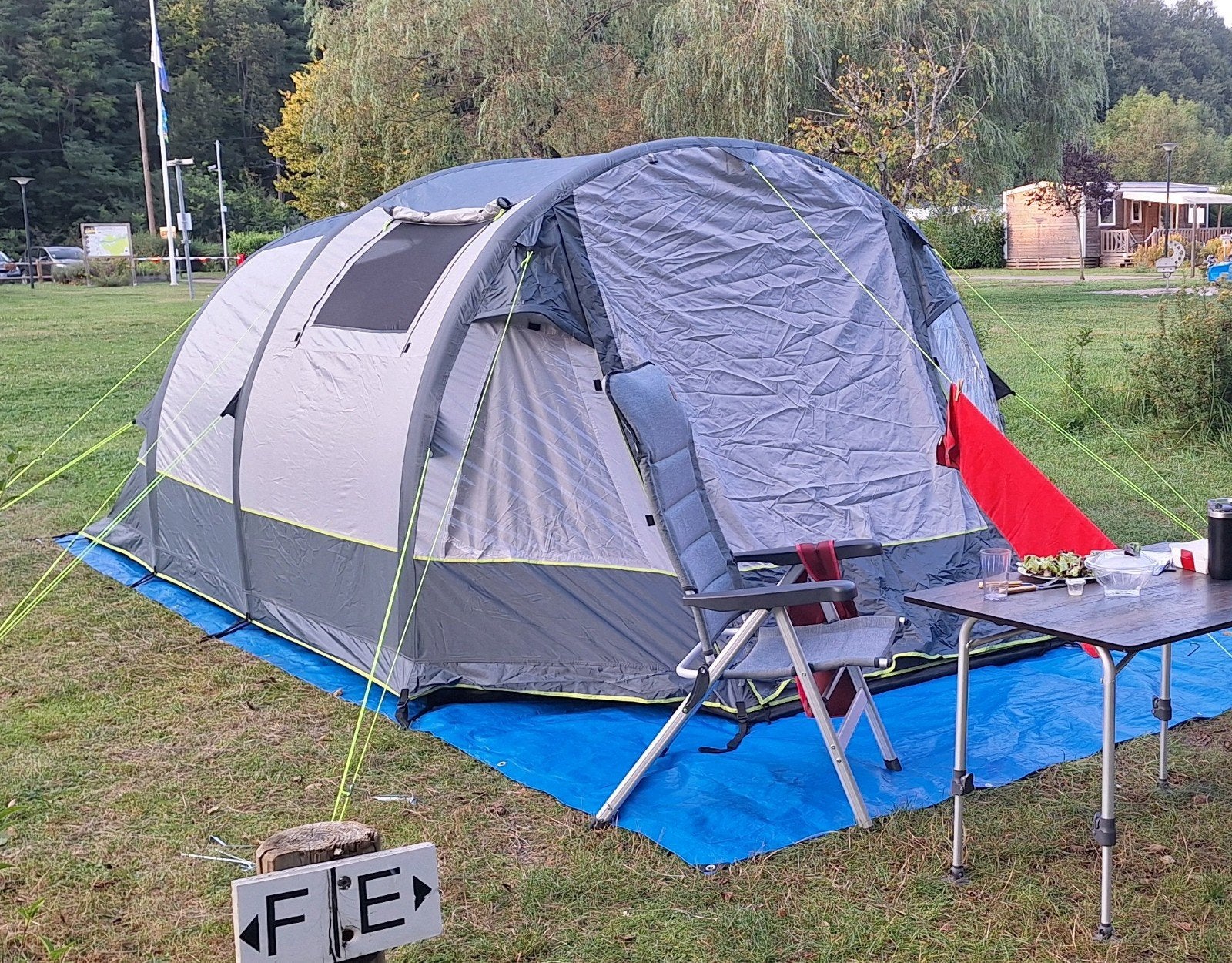 Opblaastent Obelink Summer 4 Easy Air, Caravans en Kamperen, Ophalen, Tot en met 4