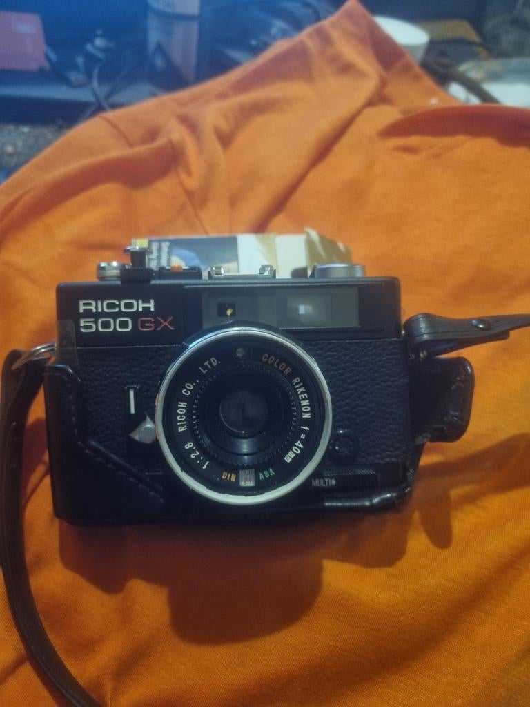 Ricoh 500 GX Compact Camera - Vintage Analoge Camera, Ophalen of Verzenden, Gebruikt, Compact, Overige Merken