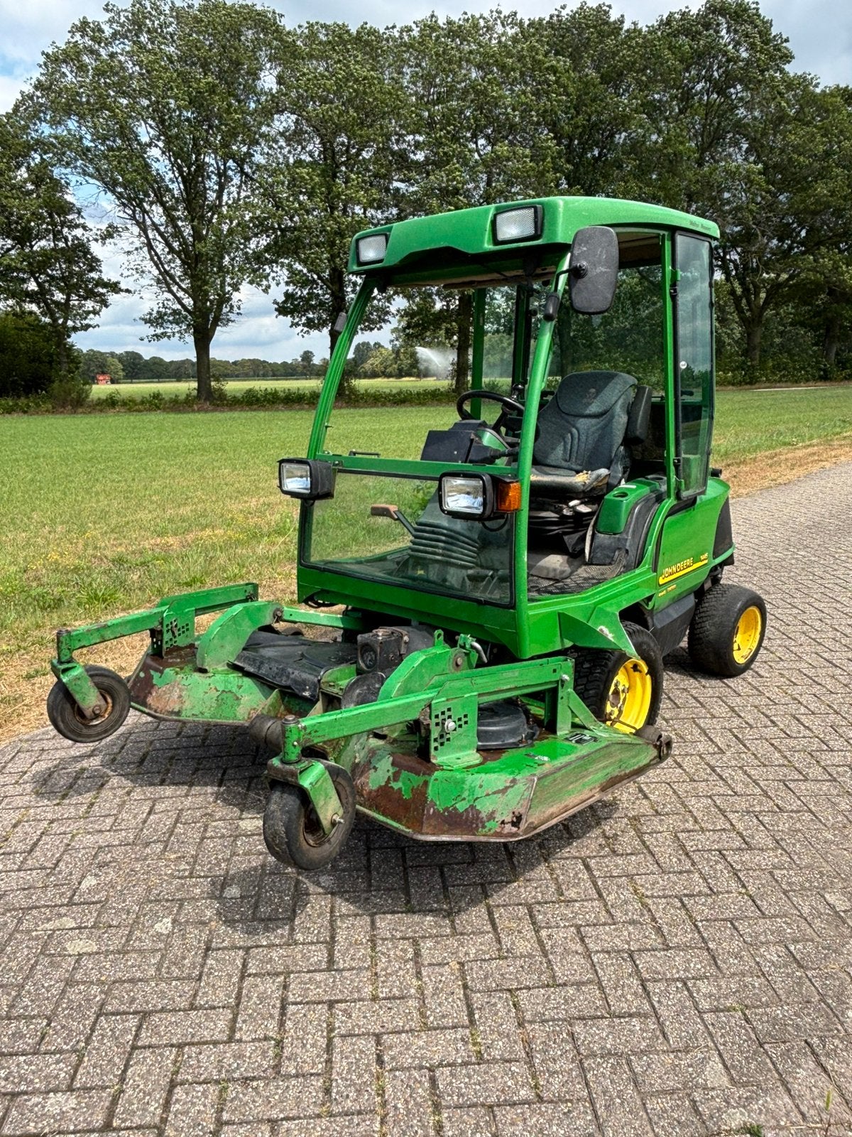 Johndeere professioneele zitmaaier diesel 1445, Ophalen, Gebruikt, Mulchfunctie, 120 cm of meer