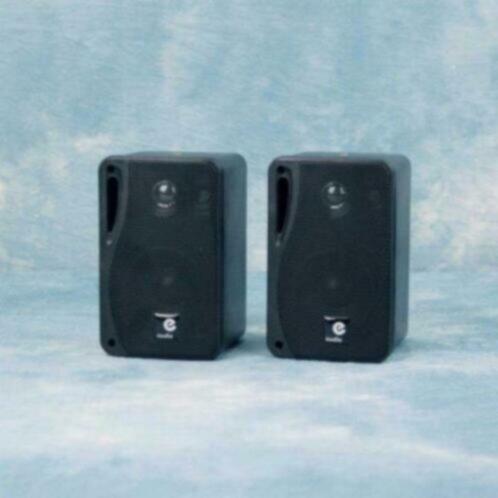 3 Weg mini speakers 80 Watt 4 Ohm Zwart, Audio, Tv en Foto, Luidsprekers, Overige merken, ., Nieuw, Ophalen of Verzenden