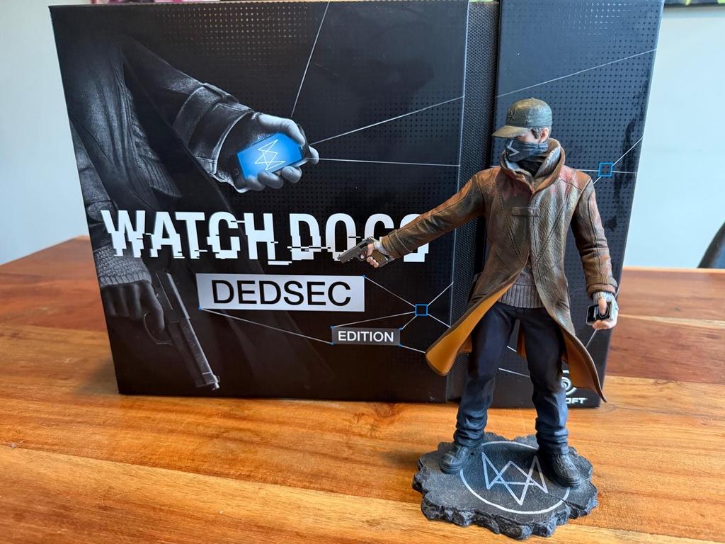 Watch Dogs Dedsec Edition beeldje, Ophalen, Online, Gebruikt, Vanaf 18 jaar