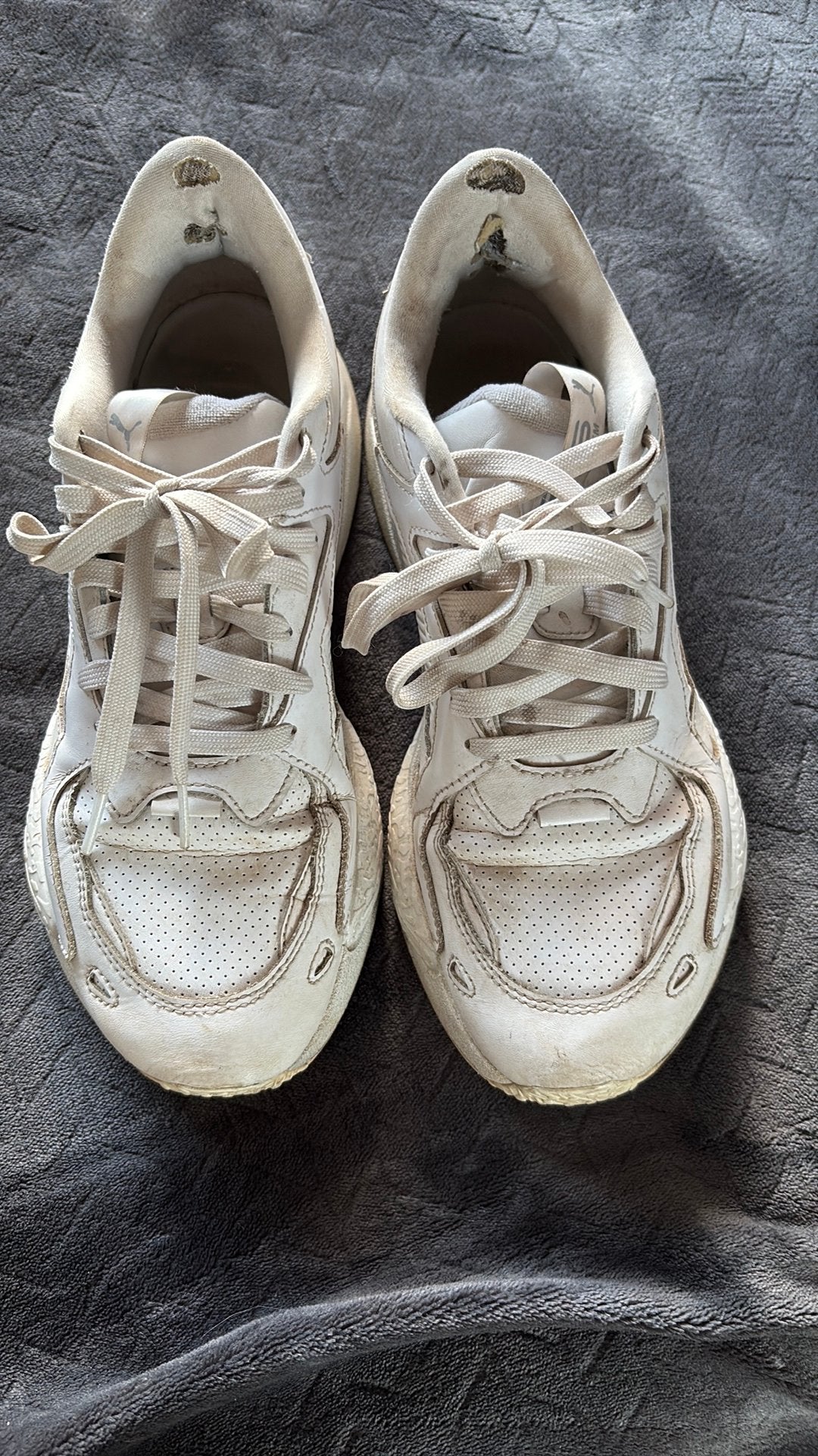 Puma rs-z lth - wit - 42, Wit, Ophalen of Verzenden, Sneakers of Gympen, Gedragen