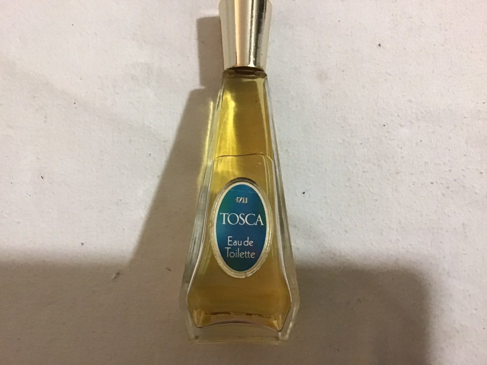 Tosca 4711 Eau de toilette, Ophalen of Verzenden, Zo goed als nieuw, Miniatuur, Gevuld