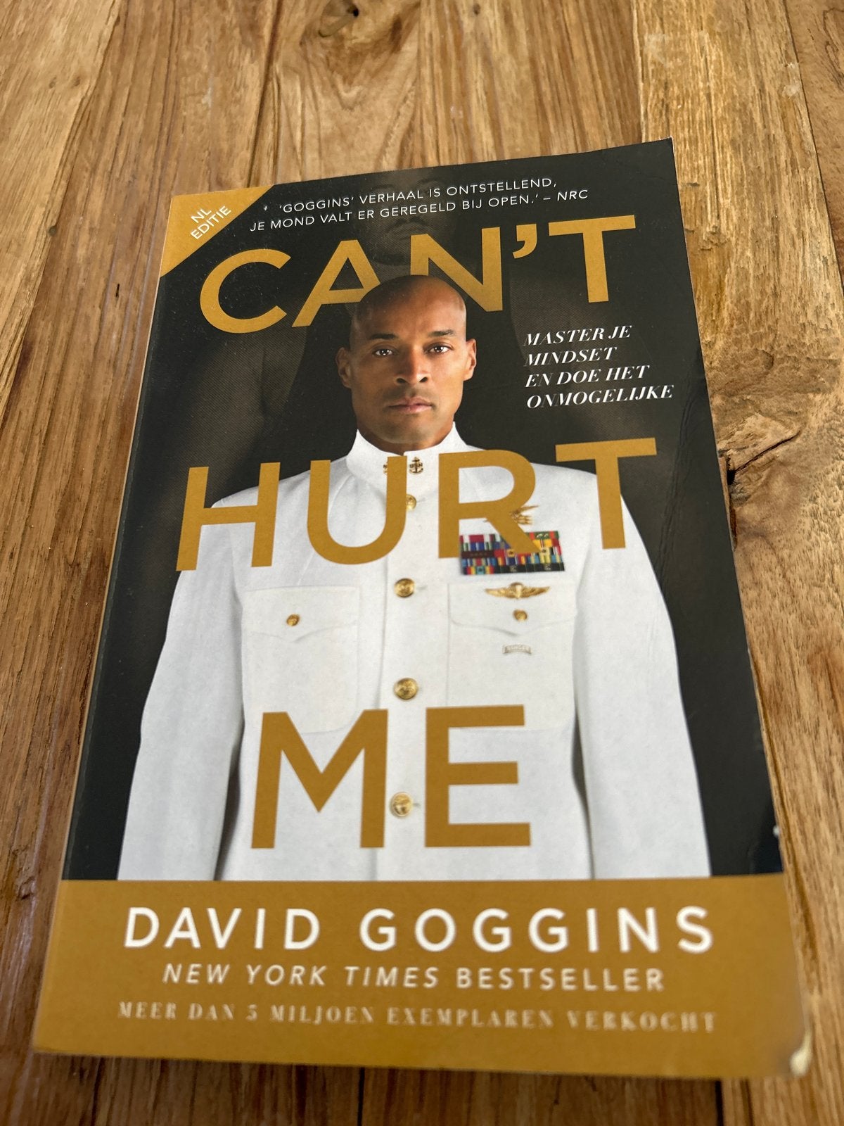Can't Hurt Me - David Goggins (NL Editie)!, Ophalen of Verzenden, Gelezen, Nederland