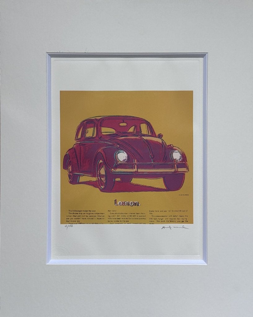 Andy Warhol kunstdruk Lemon, Ophalen of Verzenden
