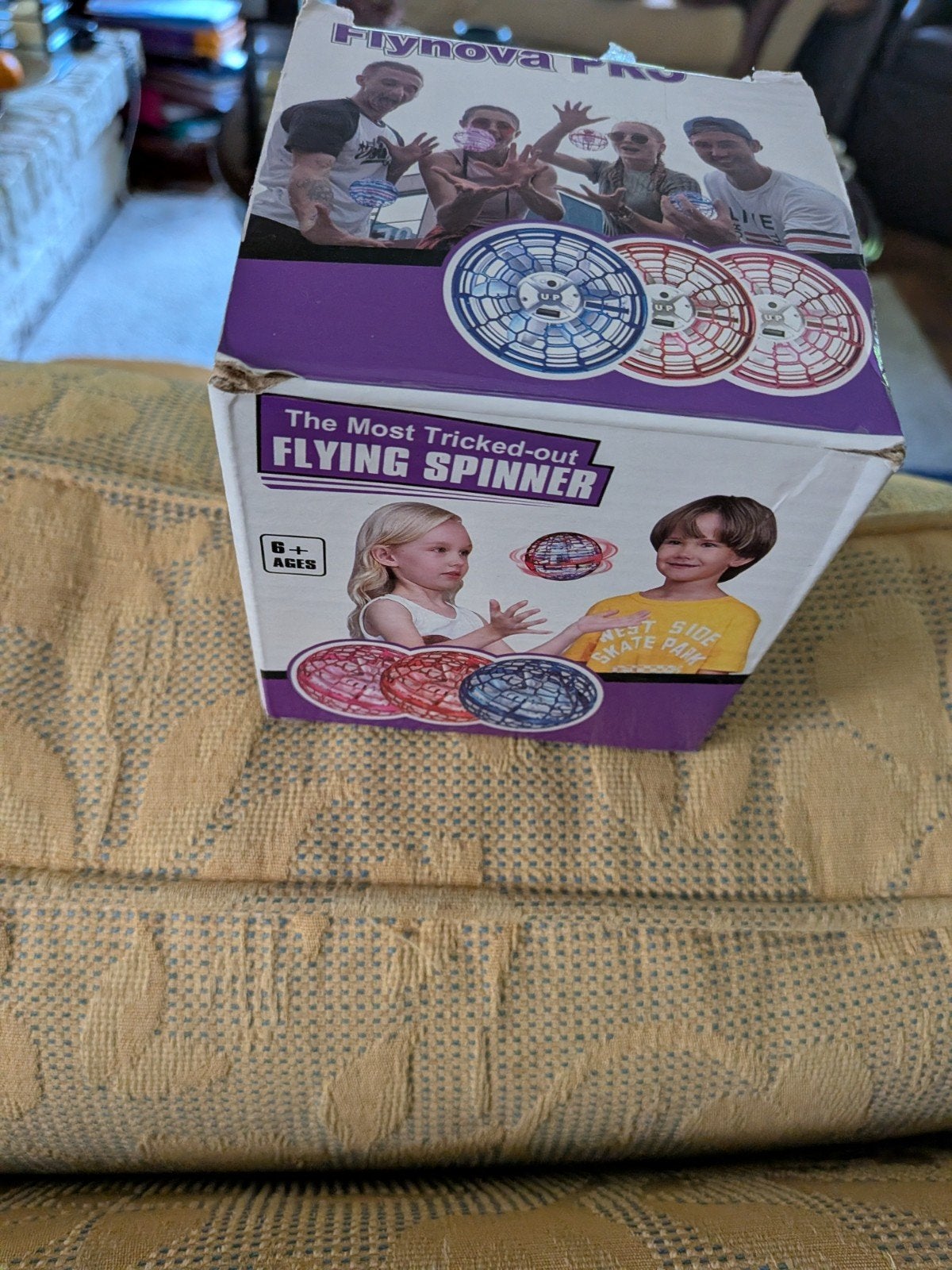 Flynova Pro Vliegende Spinner - Interactief Speelgoed, Ophalen of Verzenden