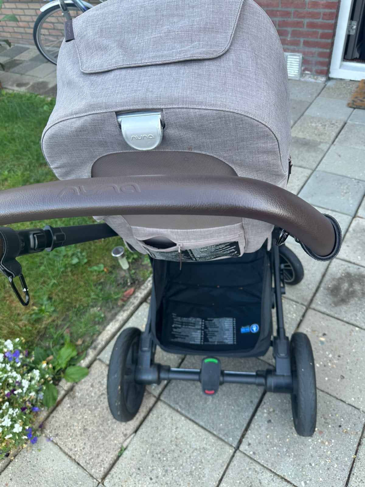 Nuna Mixx Next Kinderwagen Compleet - Cedar, Ophalen, Zo goed als nieuw, Overige merken, Regenhoes