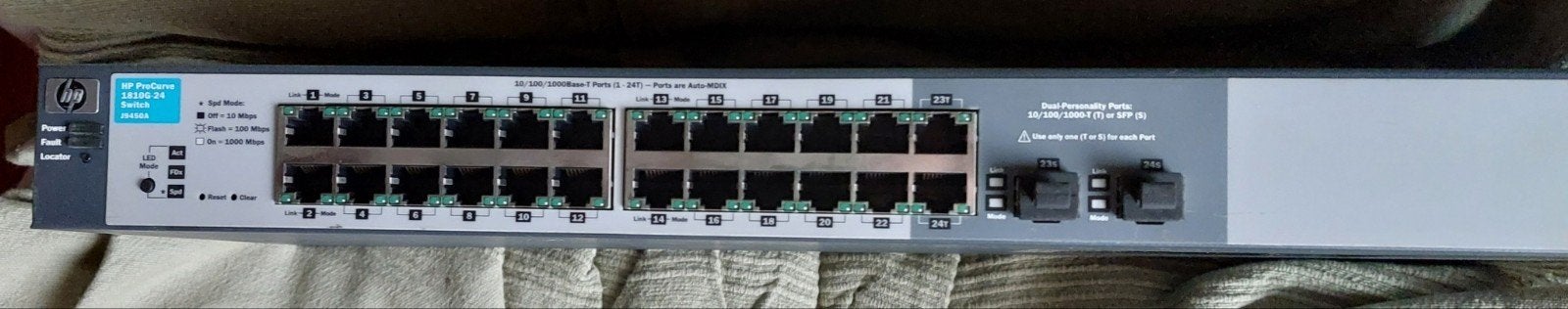 HP netwerk switch twee stuks, Computers en Software, Ophalen of Verzenden, Gebruikt