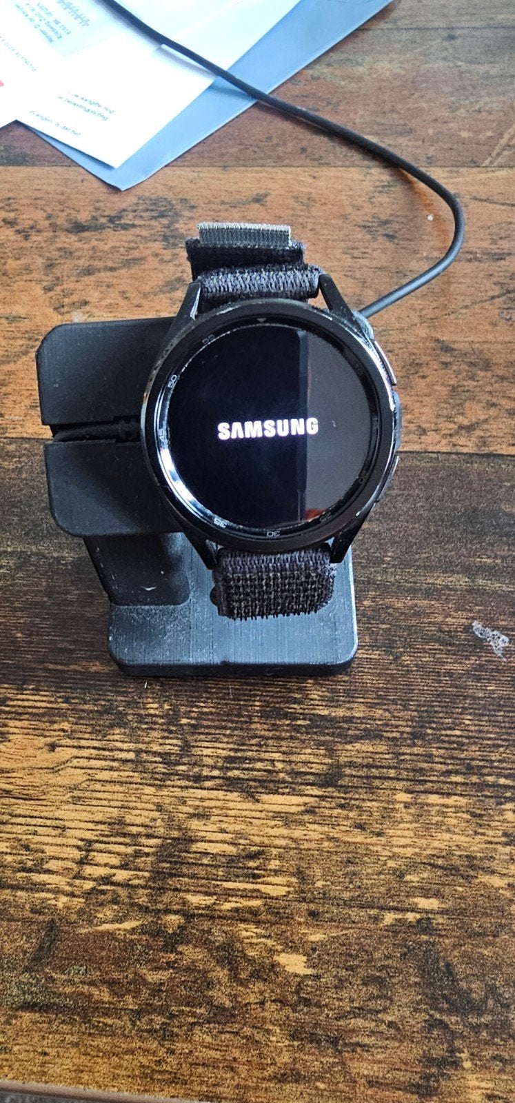 Samsung Galaxy Watch 6, Sieraden, Tassen en Uiterlijk, Smartwatches, Gebruikt, Zwart, Ophalen of Verzenden, Samsung