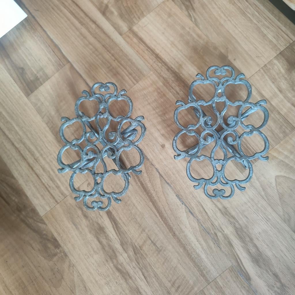 Messing onderzetters, Huis en Inrichting, Woonaccessoires | Onderzetters, Ophalen of Verzenden, Gebruikt