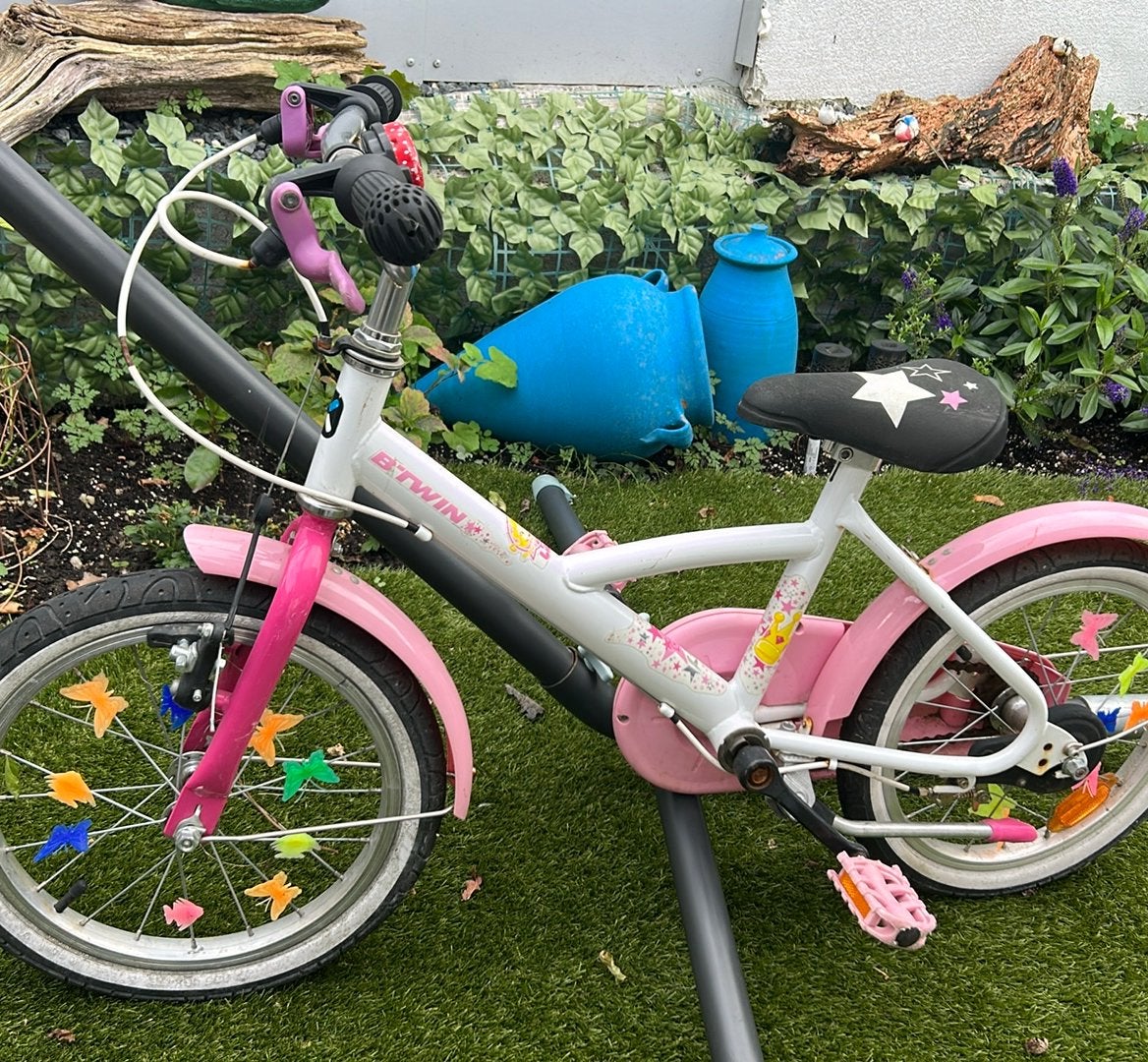 Meisje fiets  15inch, Fietsen en Brommers, Ophalen, Gebruikt, 20 inch