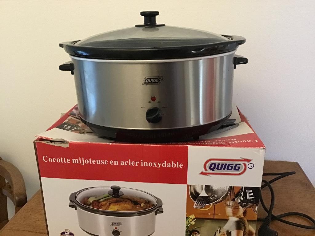 Slowcooker, Witgoed en Apparatuur, Slowcookers, Ophalen, Vaatwasmachinebestendig, Zo goed als nieuw