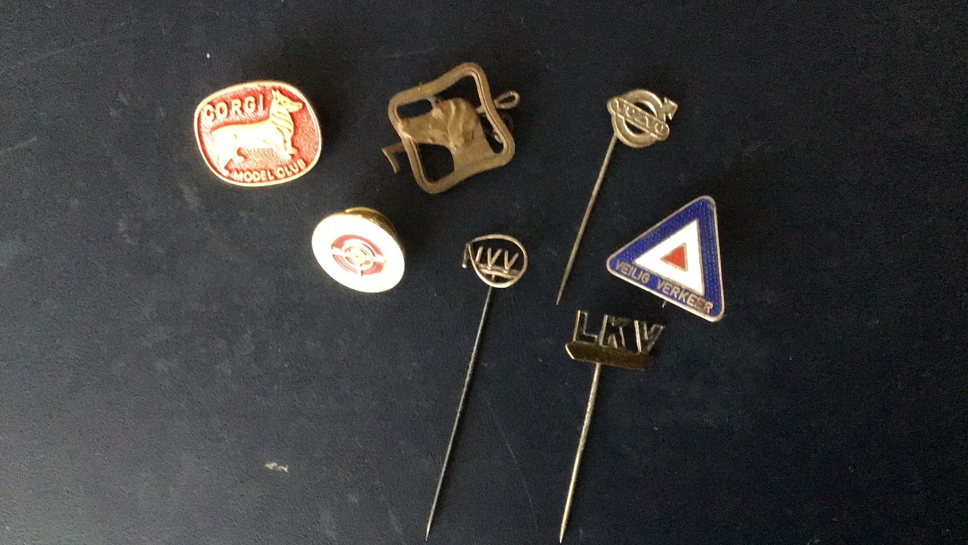 Lot van 7 stuks speldjes, Ophalen of Verzenden, Zo goed als nieuw