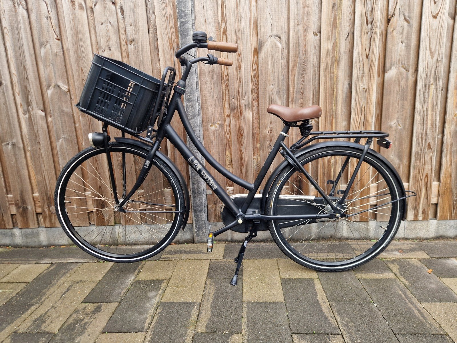 Cortina U4 Damesfiets 28 inch, 50cm, met versnellingen, Gebruikt, Versnellingen, 50 tot 53 cm, Trommelrem