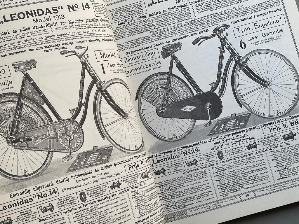 Advertenties uit 1913 Fietsen, Speelgoed, fotografie etc., Ophalen of Verzenden