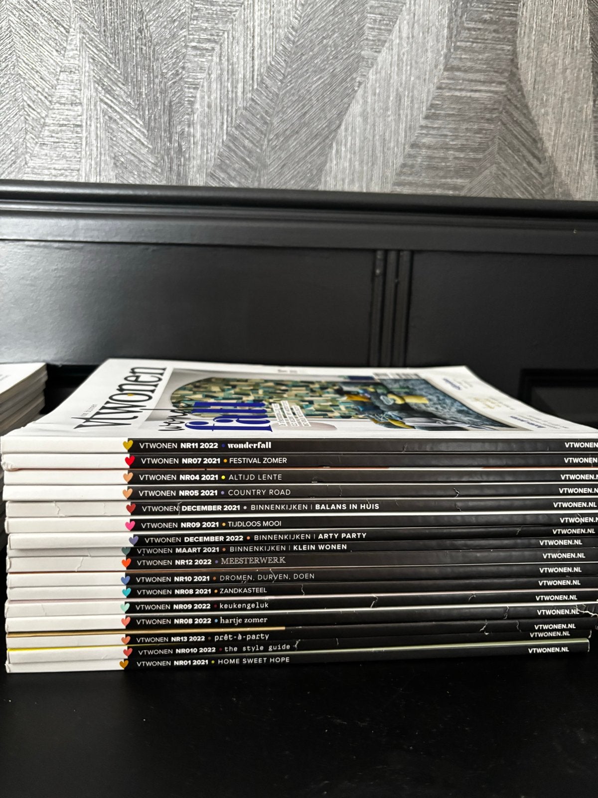 31 VT Wonen magazines uit 2021 & 2022 (T.E.A.B), Ophalen, Gelezen, Overige typen