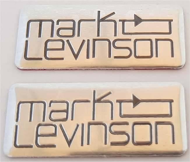 Mark Levinson Aluminium plaatje set, Ophalen of Verzenden
