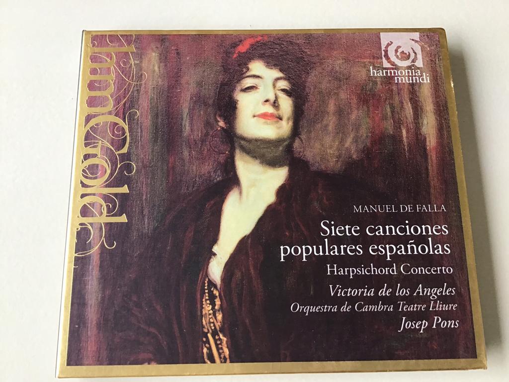 De Falla: Populaires Espanolas /De Los Angeles/ Josep Pons, Ophalen of Verzenden, Zo goed als nieuw, Opera of Operette