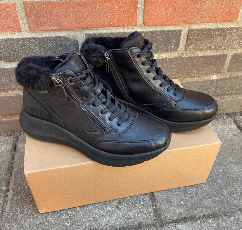 Tamaris schoenen zwart met rits. Nieuw!!, Ophalen of Verzenden, Nieuw, Overige typen