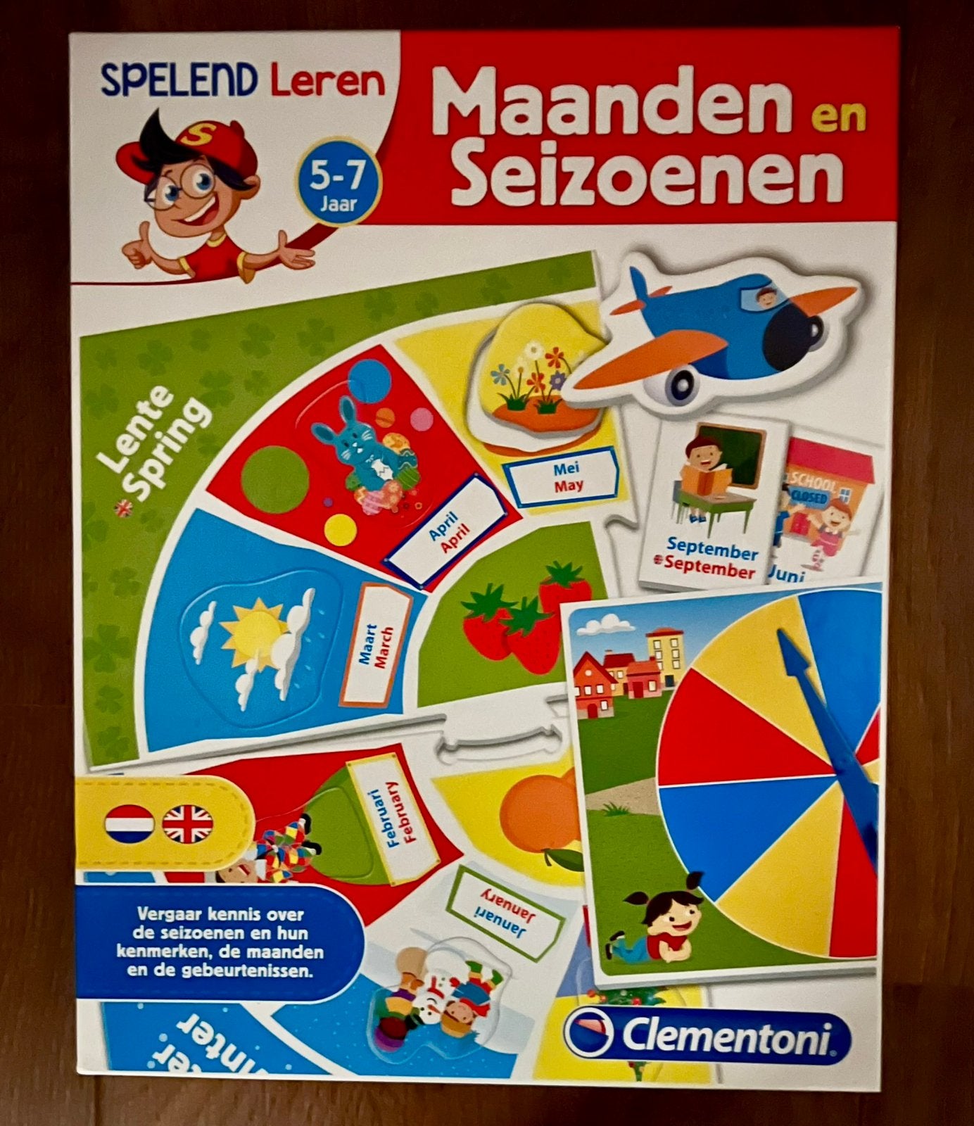 Clementoni maanden en seizoenen te koop zgan, Ophalen of Verzenden, Zo goed als nieuw