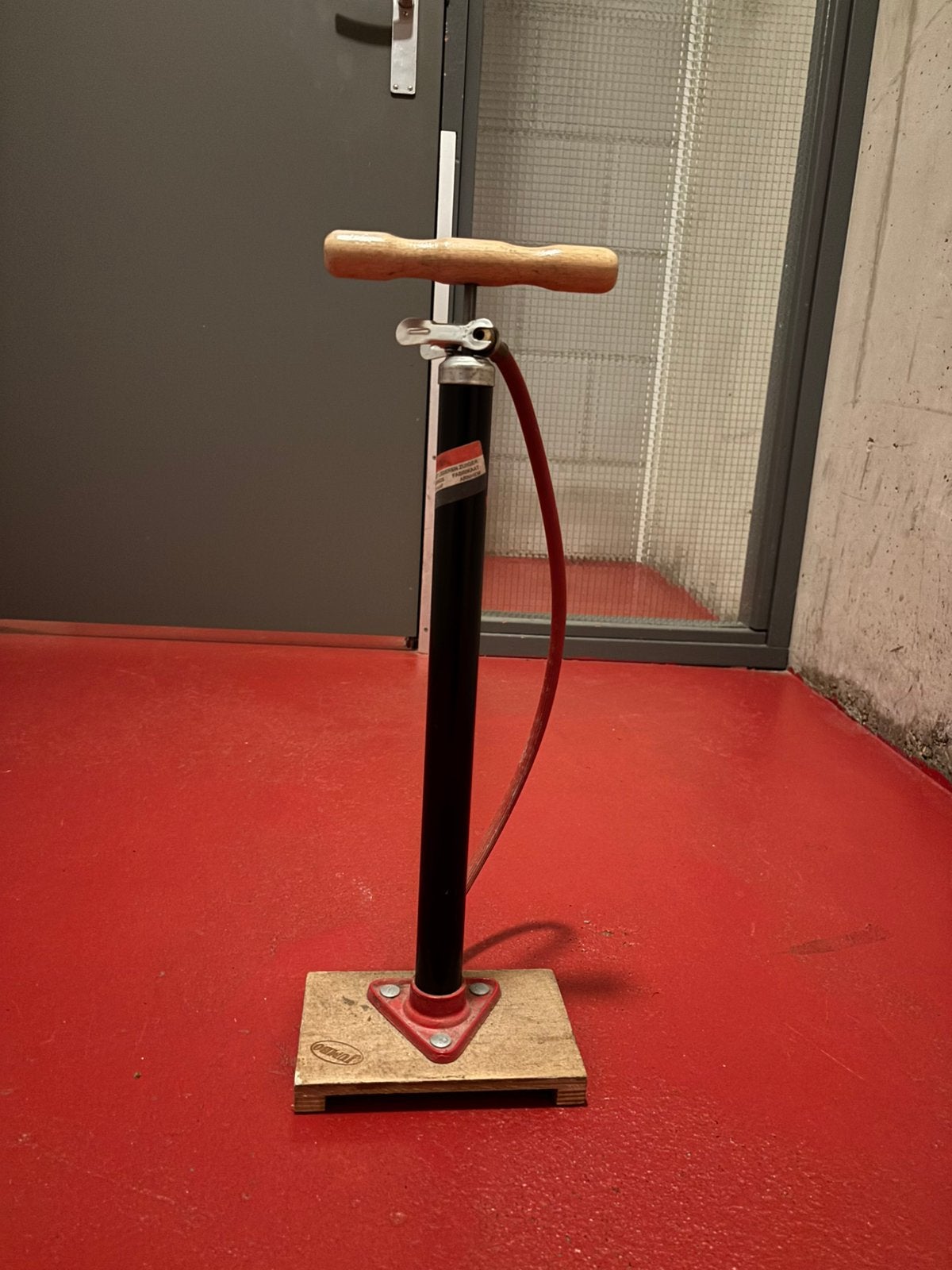 Jumbo fietspomp, Ophalen, Gebruikt